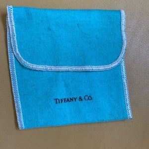 Tiffany jewelry folding flap dust bag